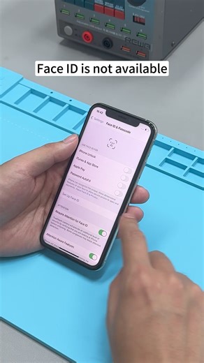 Face ID is not available? Here is the repair with REFOX RP30 and tag-on flex, what’s yours? | REWA Tech