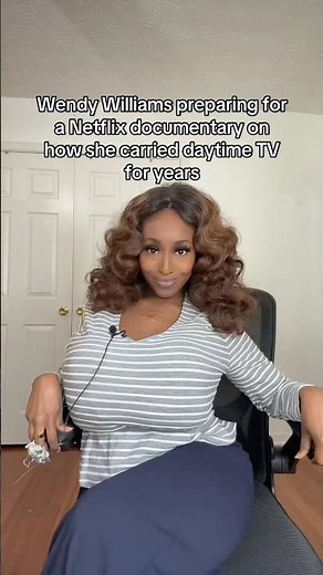 Carried Daytime On Her Back! #wendywilliams