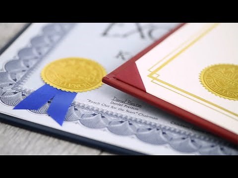 Certificate Paper, Award Boards, and Foil Seals