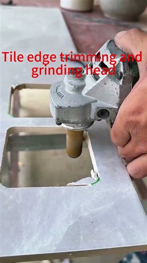 Hardware tool accessories Tile edge trimming and grinding head