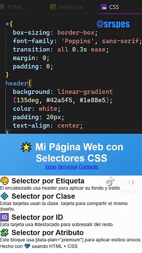 Cómo funciona la propiedad overflow en CSS . . #srspes #cssdesdecero #html #desarrolloweb