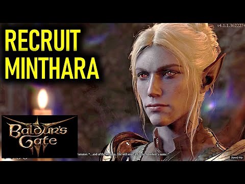 How to Recruit Minthara | Baldur's Gate 3 (BG3)