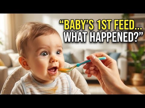 What Happens During a Baby’s First Feed?