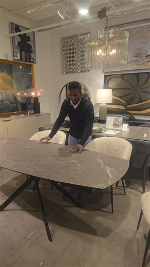 We're kind of obsessed with our newest @calligaris_official extension table, that functions like no other table of its kind! Come in for a demonstration, we would love to show off how it works! | Dwell Home Furnishings and Interior Design