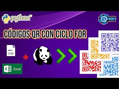 🐼 + 🤳 Generar y leer códigos QR a partir de archivos de Excel o CSV | qrcode, pyzbar | Pandas