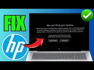 How To Fix Camera Not Working On HP Laptop (2025)