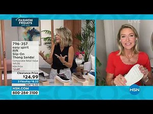 easy spirit Rift SlipOn Thong Sandal