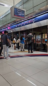 Dubai Metro Train 🚉 🇦🇪♥️ #dubaimetro #dubai #uae | I Love Dubai