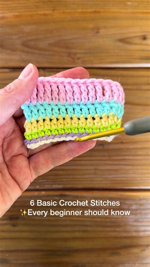 6 Basic Crochet Stitches Every Beginner Needs to Know