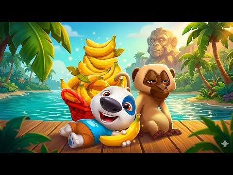 My Talking Hank islands Monkey unlocked Gameplay Android ios