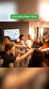 Our pre-show ritual (which tends to result in loooads of fun. Every single time.) | OK Go