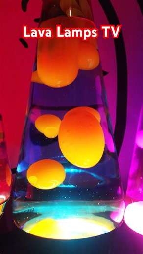 Amber Lava Lamp