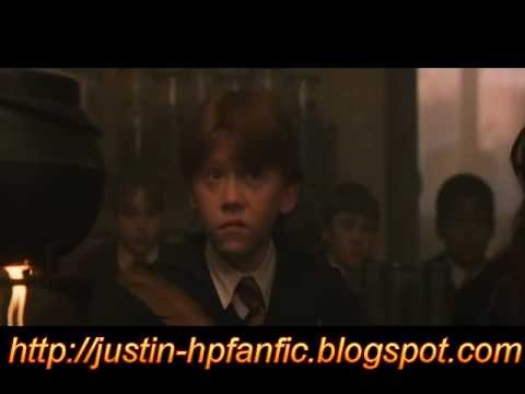 HARRY POTTER AND THE PHILOSOPHERS STONE CUT SCENE 2 SNAPE POTIONS CLASS EXTENDED