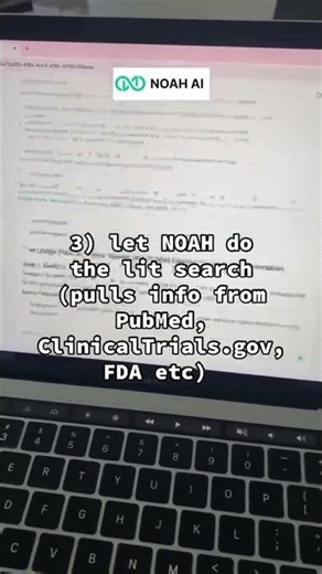 Feeling overwhelemed with navigating medical databases? Let Noah AI assist you! Here’s how we use