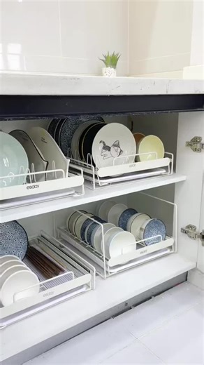 Unique home accessories and kitchen dish rack 🙂🙂#kitchen #dish #rack #accessories #fyp