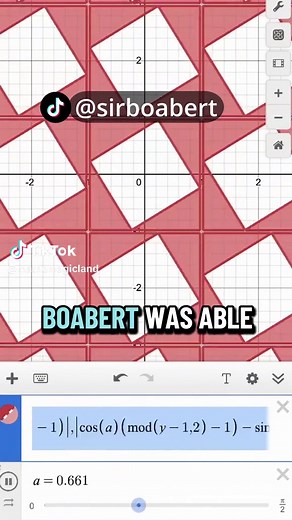 Desmos Challenge: Two Expressions Art & Animation