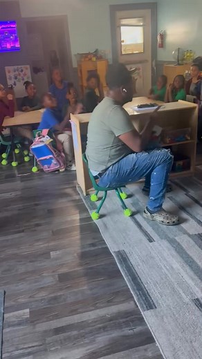 When Mr. Eric Bombards The Classroom🤣🤣 #LearningIsFun❤️ | Kid's Konnection Learning Center