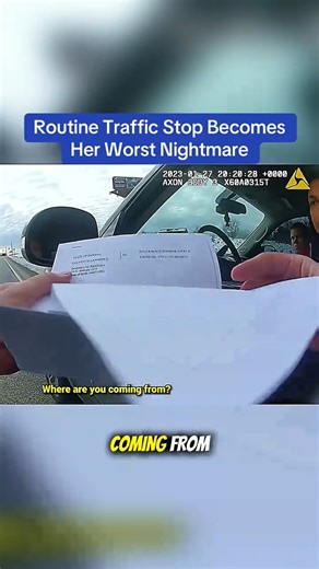 Routine Traffic Stop Turns Into Terrifying Ordeal — Woman’s Dashcam Footage Reveals What Really Happened 😨 Watch full video here https://brightmomments.com/2025/10/25/routine-traffic-stop-turns-into-terrifying-ordeal-womans-dashcam-footage-reveals-what-really-happened-😨/ | Cops Audit