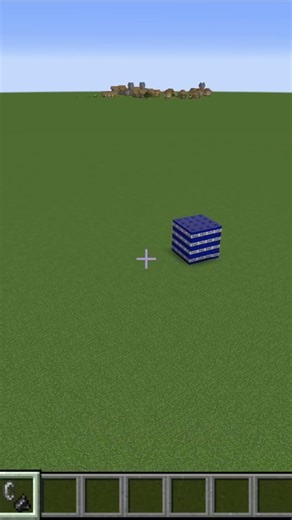 Blwoing up a strong tnt cube in minecraft #minecraft