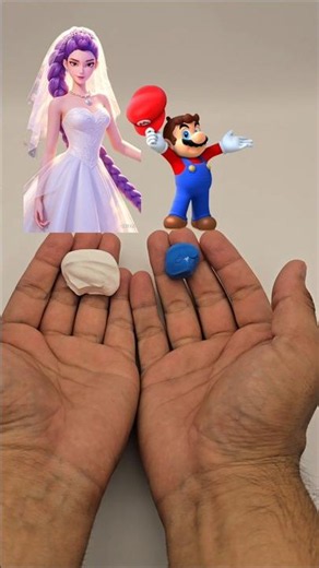 rumi vs mario #subscribe #shorts #colormixing