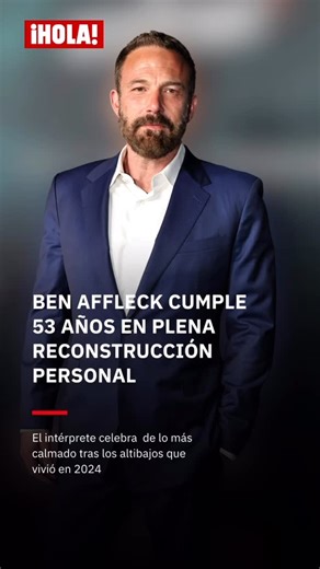 HOLA! USA on Instagram: "Ben Affleck cumple 53 años en plena reconstrucción vital: así ha sido su verano más familiar junto a sus hijos y Jennifer Garner. El intérprete celebra unos meses de lo más calmados tras los altibajos que vivió en 2024, año en el que anunció su inesperada separación de Jennifer López."