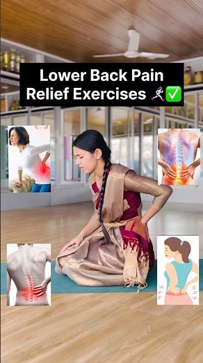 Do these exercises to get relief back pain✅🙌‪@debparnagoswami.‬ #debparna #youtube #ytshorts #shorts