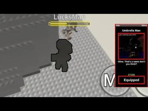 Umbrella Man(observer skin) gameplay + new lms theme | break in and steal thingz