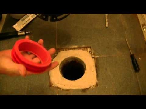 Fix a Drain Pipe and Install a Toilet Flange