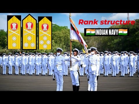 Indian navy rank structure || rank Insignia