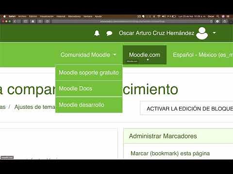 Video 9. Domina Moodle | AGREGA UN MENÚ PERSONALIZADO EN MOODLE 3.6.2