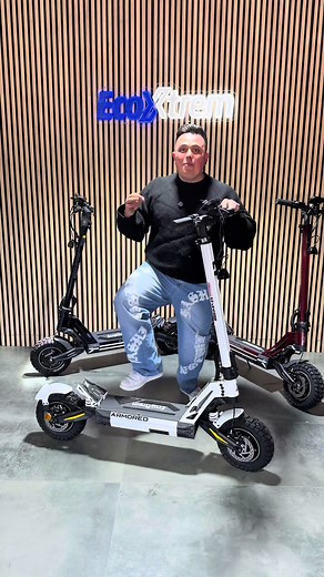 Ecoxtrem Armored: Patinete con Frenos Hidráulicos