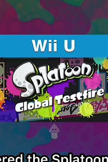 Splatoon demo IS the only game that still has online through Nintendo network in 2026!! #nintendowiiu #splatoon #splatoon_global_testfire