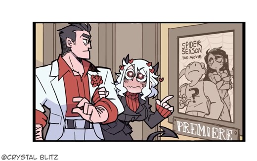 (Helltaker Comic Dub) Romantic Comedies