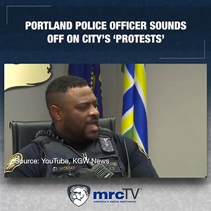166K views · 1K reactions | A black Portland police officer shares his thoughts on the "protests" that have rocked the city for weeks. | MRCTV | Facebook