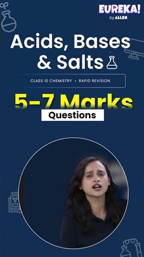Acids, Bases & Salts | Most Important Topics + PYQ Analysis | Class 10 Boards