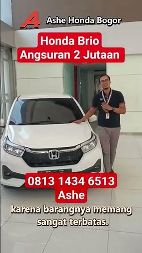 HONDA BRIO MURAH BANGET! Angsuran Mulai 2 Jutaan, DP Cuma 2 Juta! | Promo Terbatas