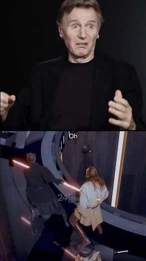 Liam Neeson Couldn't Believe That's How Qui-Gon jinn Died #starwars #liamneeson
