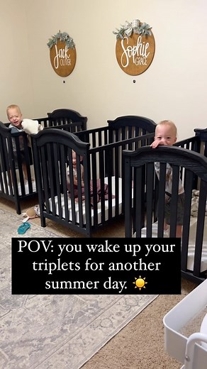 244 reactions · 10 comments | I’ll be sad when we have to get rid of these cribs. #triplets #lifewithtriplets #tripletsmom #tripletsplusone #vlog #mommyblogger | Life with Triplets. | Facebook