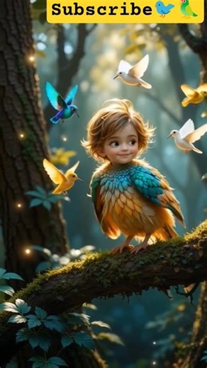 beautiful Bird 🕊️ #birds #ai #digitalbird #birdsvideo