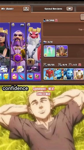 TH18 Destroyed with ZERO Troops! 😱 Challenge 😱🫡#coc #clashofclans