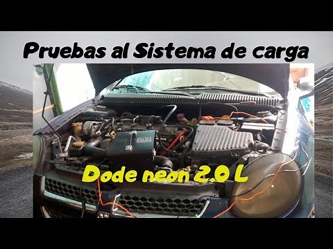Pruebas al Sistema de carga neon 2.0 L (Batería Descargada Por La Noche)
