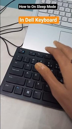 Sleep Mode Shortcut key in Dell Keyboard #windows #computer #shorts #laptop #keyboard
