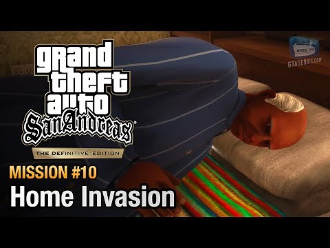 GTA San Andreas Definitive Edition - Mission #10 - Home Invasion
