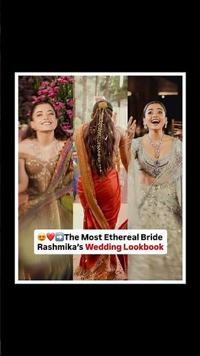 The Most Ethereal Bride: Rashmika Mandanna’s Wedding Lookbook decoded!