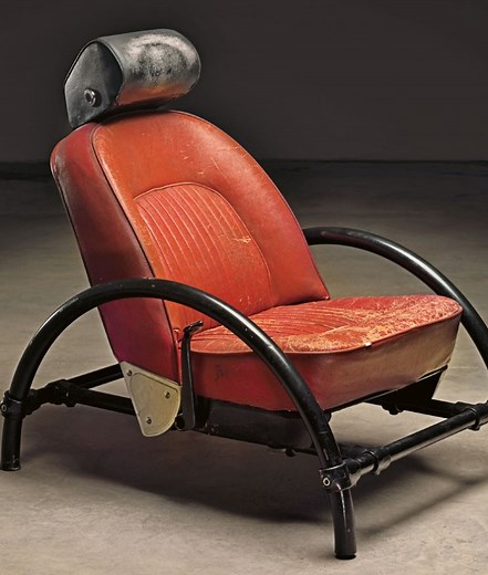 Ron Arad at the scrap yard -