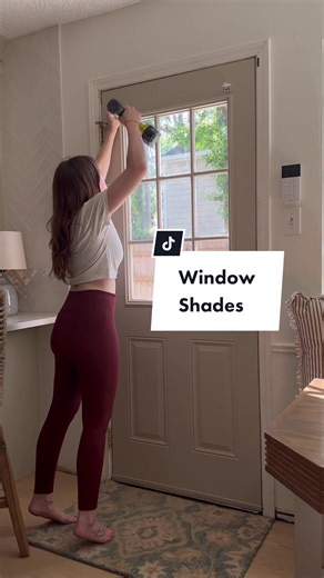 Have you ever heard the saying, “Either you have a naked window neighbor or you ARE the naked window neighbor”? Which one are you? #romanshades #windowshades #homeaesthetic #neutralhomedecor #blinds #diyhomeideas
