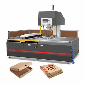 [Hot Item] Die Cutting and Creasing Machine for Pizza Box Making