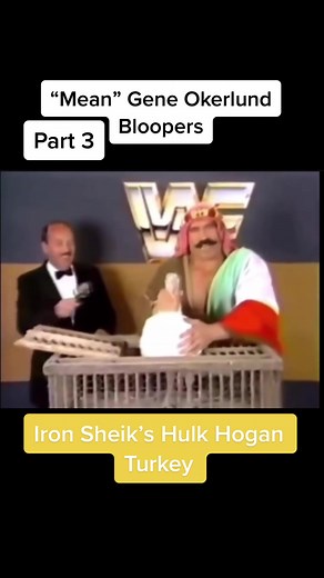 The Hulk Hogan Turkey! [Part 3] “Mean” Gene Okerlund’s Bloopers from various #wwe interview segments in the 1980s. Featuring Iron Sheik…and a Turkey that looks like Hulk Hogan?!