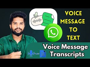 Voice Message Transcripts in WhatsApp Tamil | WhatsApp Voice Message to Text | Voice translator