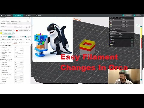Do this for easy filament changes in Orca Slicer